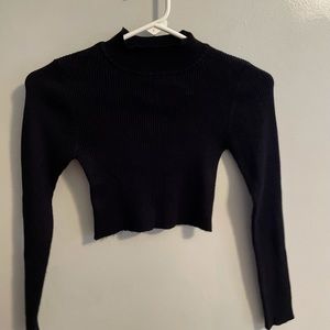 Black turtle neck